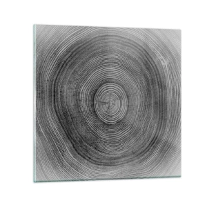 Cuadro sobre vidrio - Impresiones sobre Vidrio - El paso del tiempo - 50x50 cm