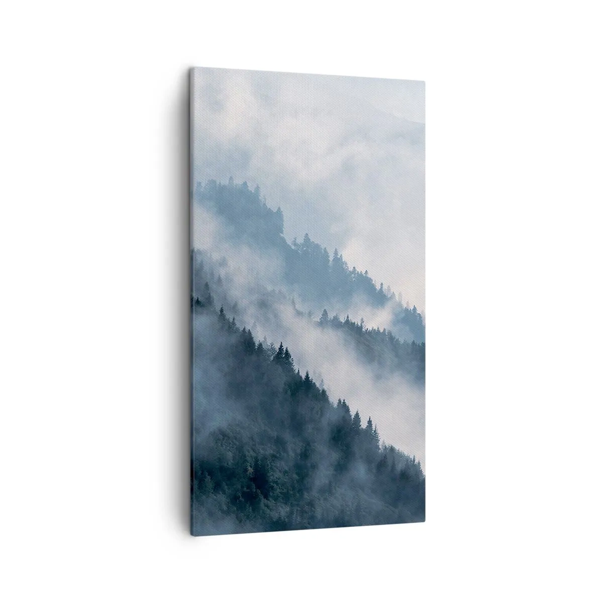 Cuadro sobre lienzo - Impresión de Imagen - Misticismo de las montañas - 45x80 cm