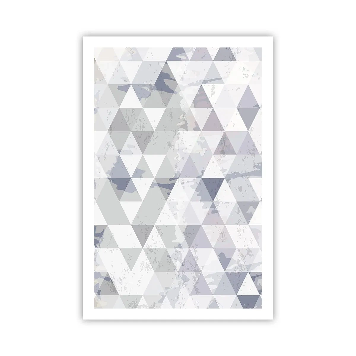 Póster - A ritmo de triángulo - 61x91 cm