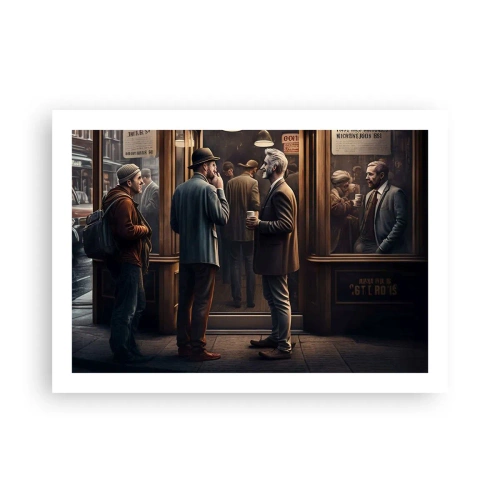 Póster - Un buen momento del día - 70x50 cm