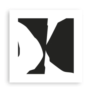 Póster - Positivo-negativo - 30x30 cm