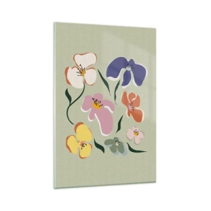 Cuadro sobre vidrio - Impresiones sobre Vidrio - Reunión de hermanas - 80x120 cm