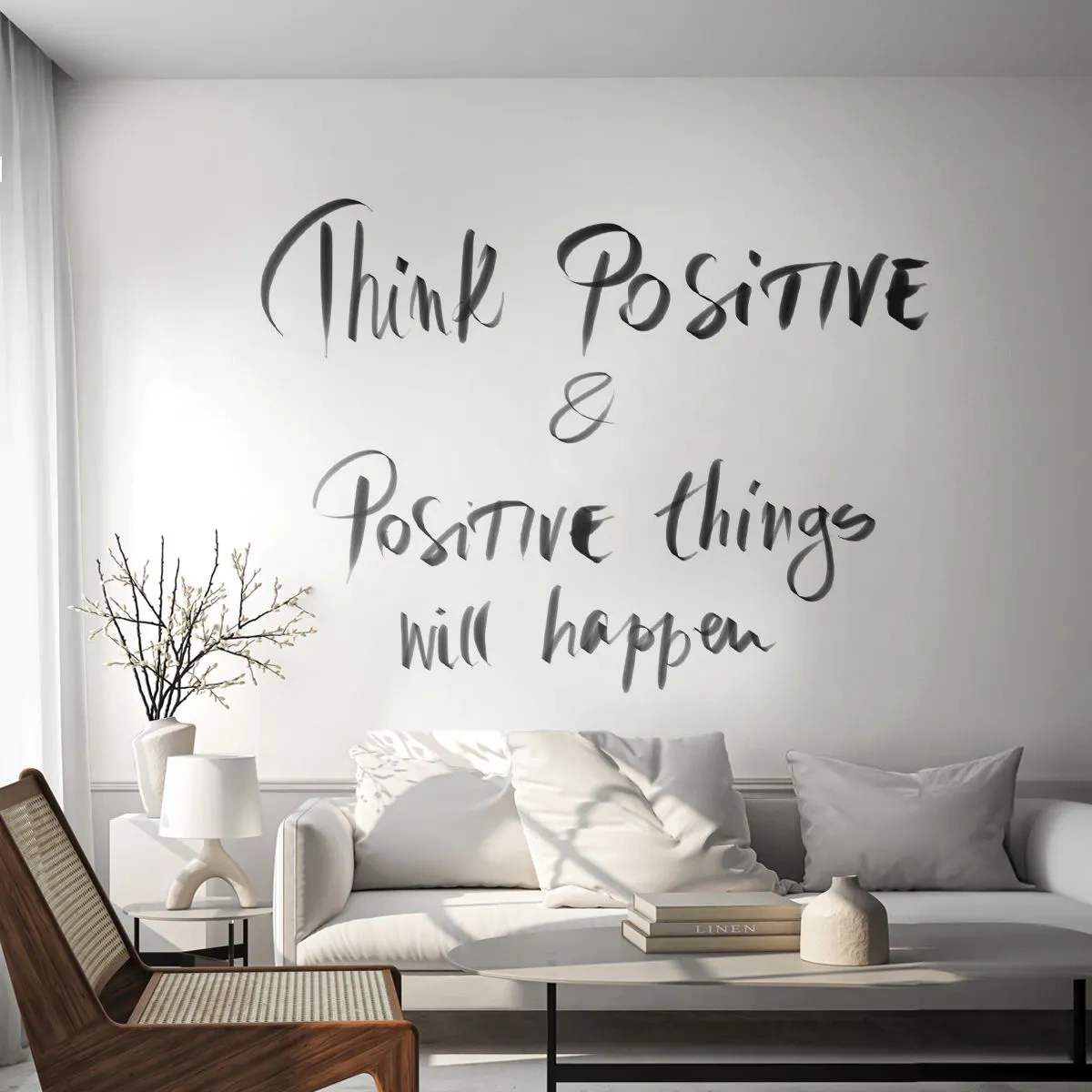 Fotomural Premium Canvas - ¿Cómo vivir? - Tipografía, Afirmación, Máxima - 150x105 cm