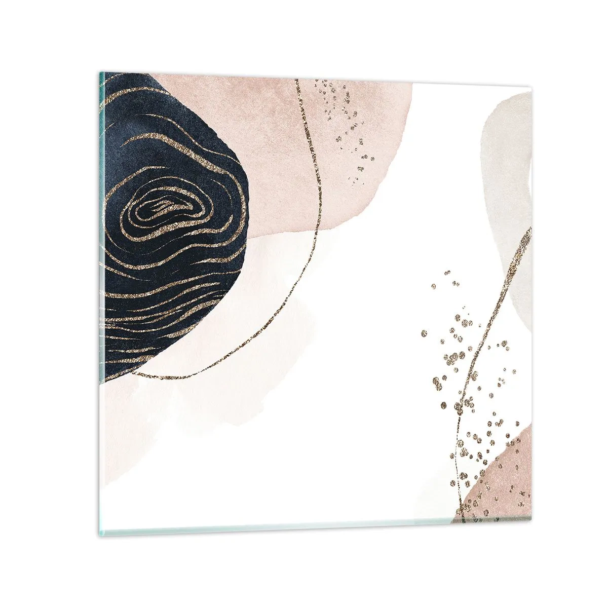 Cuadro sobre vidrio - Impresiones sobre Vidrio - Todo fluye - 40x40 cm