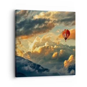 Cuadro sobre lienzo - Impresión de Imagen - Vuelo porque quiero - 30x30 cm