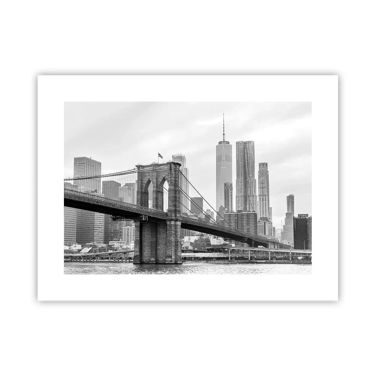 Póster - Vibraciones de Nueva York - 40x30 cm