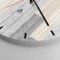 Esfera sin numeración, con rayas