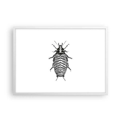 Póster en marco blanco - ¡Qué espécimen! - 70x50 cm