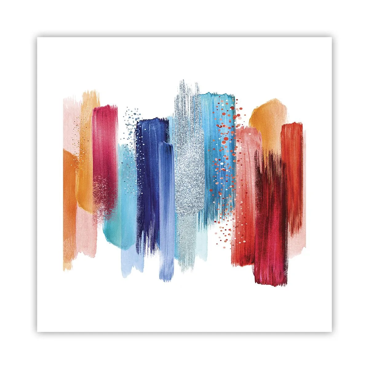 Póster - Arriba y abajo - 40x40 cm