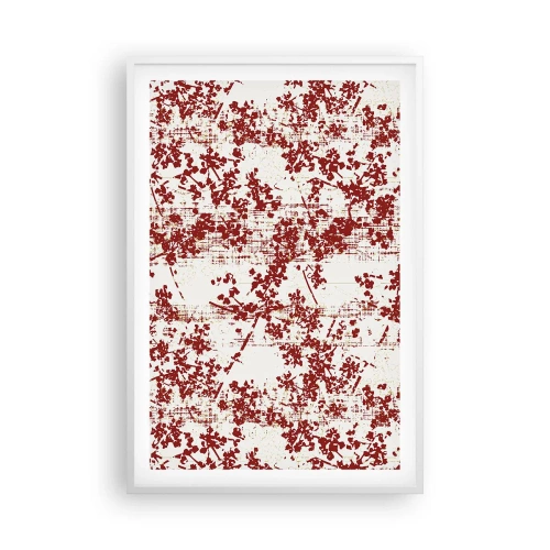 Póster en marco blanco - Como un viejo percal - 61x91 cm