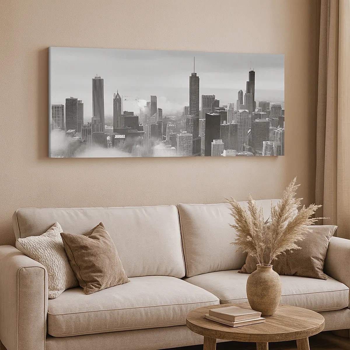 Cuadro sobre lienzo - Impresión de Imagen - Paisaje americano - 30x30 cm