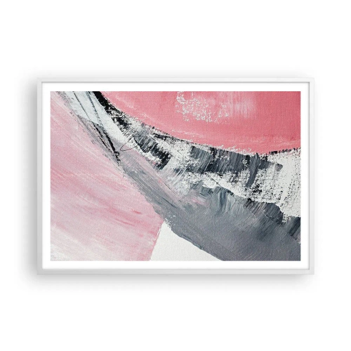 Póster en marco blanco - Composición a juego - 100x70 cm