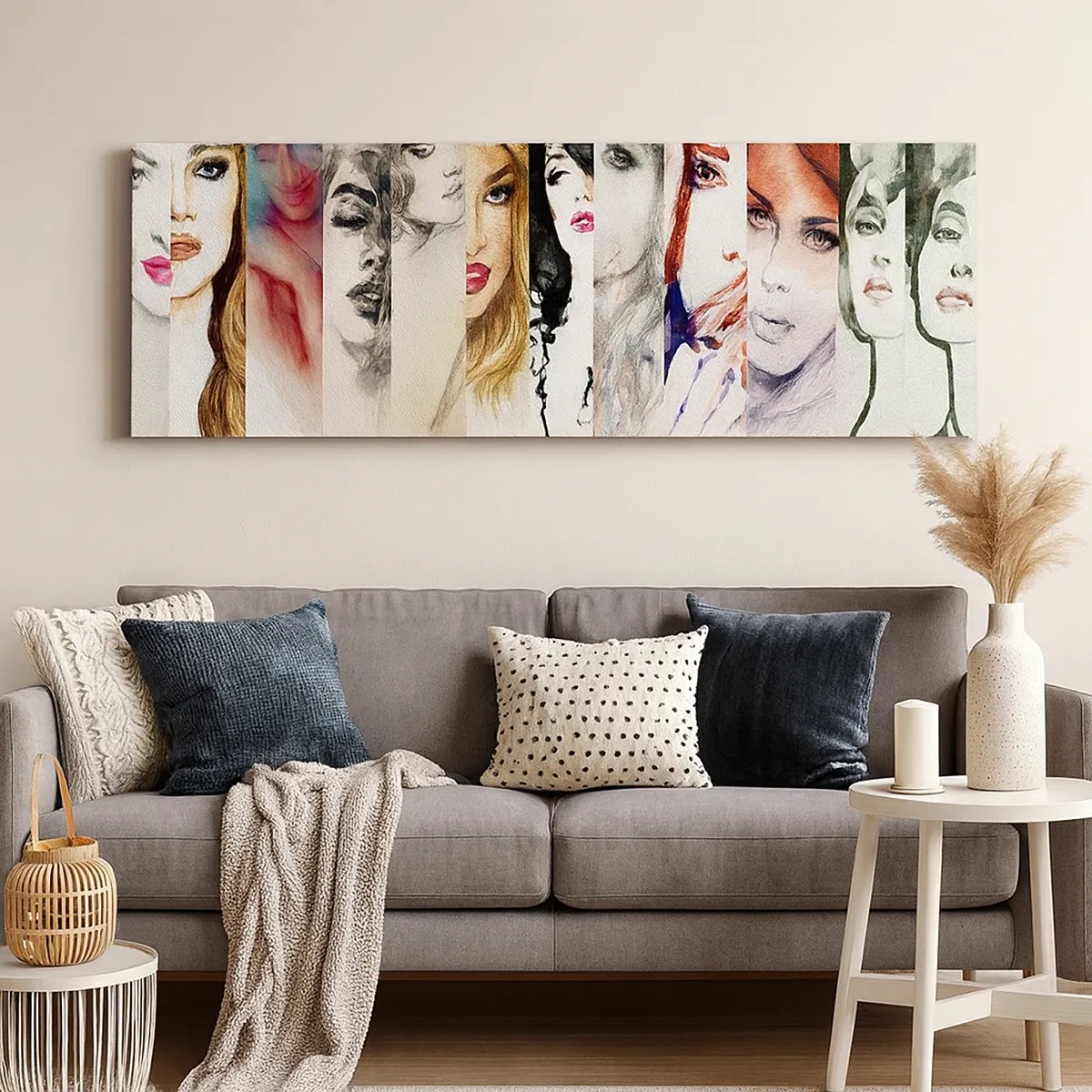 Cuadro sobre lienzo - Impresión de Imagen - Y siempre eres tú - 30x30 cm