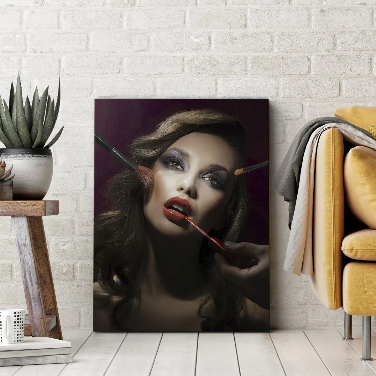Cuadro sobre lienzo - Impresión de Imagen - Hermoso y de ensueño - 45x80 cm