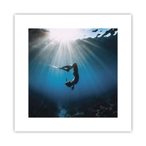 Póster - Danza subacuática - 30x30 cm