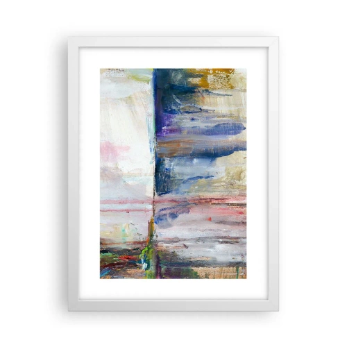 Póster en marco blanco - Impresiones y asociaciones de colores - 30x40 cm