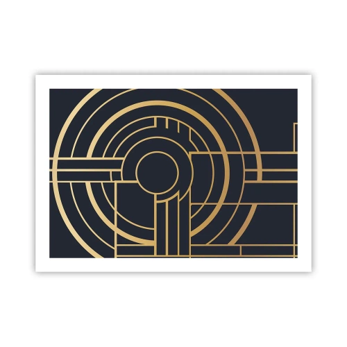 Póster - Giro de los elementos - 70x50 cm