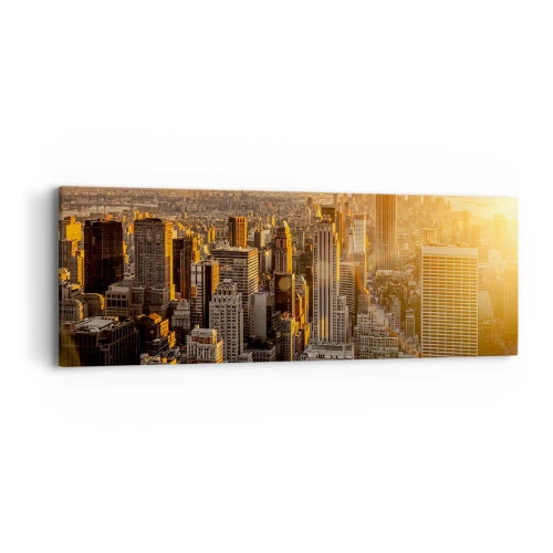 Cuadro sobre lienzo - Impresión de Imagen - Creciendo al sol - 90x30 cm