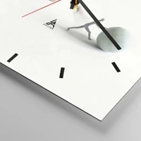 Esfera sin numeración, con rayas