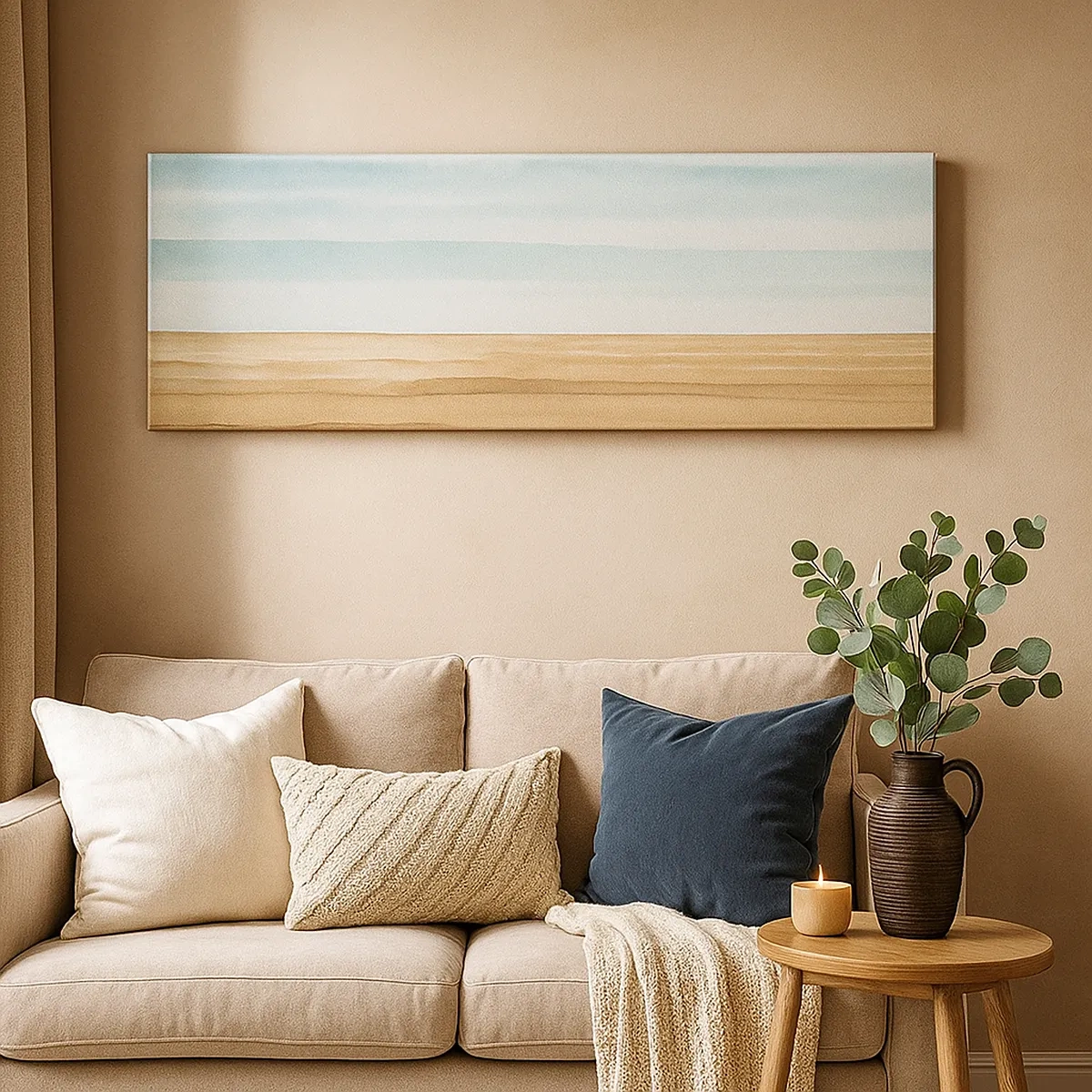 Cuadro sobre lienzo - Impresión de Imagen - Serenidad - 30x30 cm