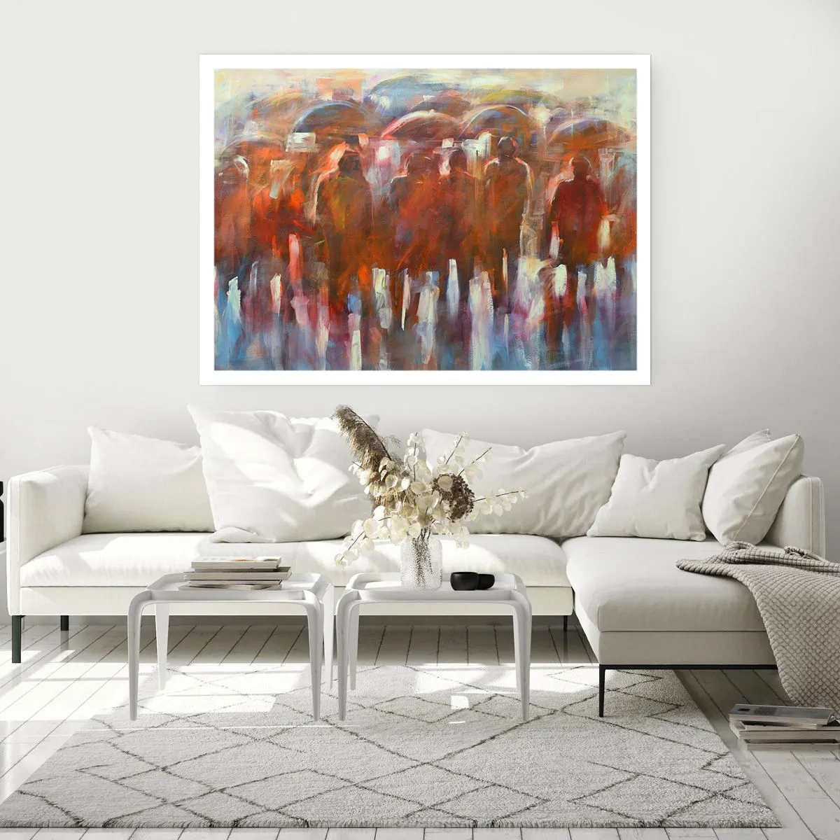 Póster - Iguales entre la niebla - 91x61 cm