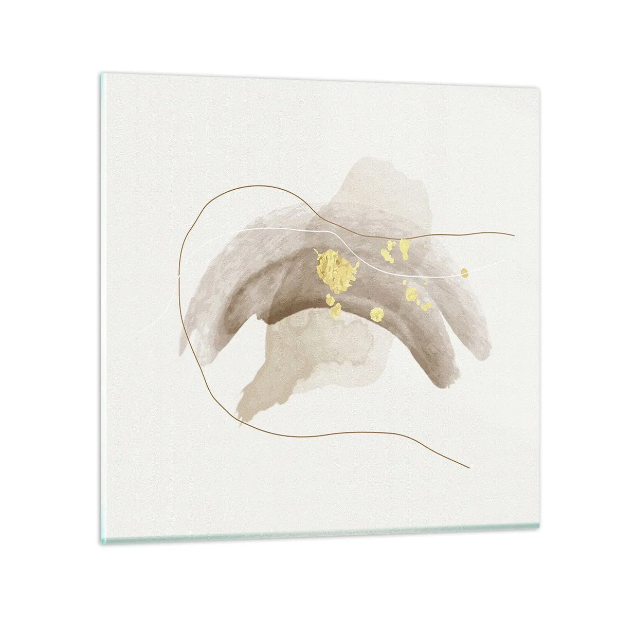 Cuadro sobre vidrio - Impresiones sobre Vidrio - Encontrado en el espacio - 70x70 cm