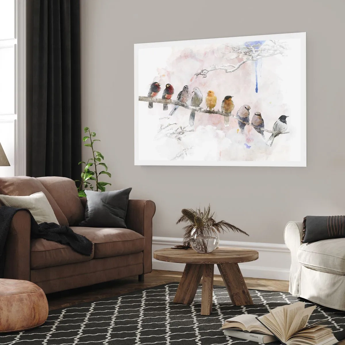 Póster - Reunión alada - 91x61 cm