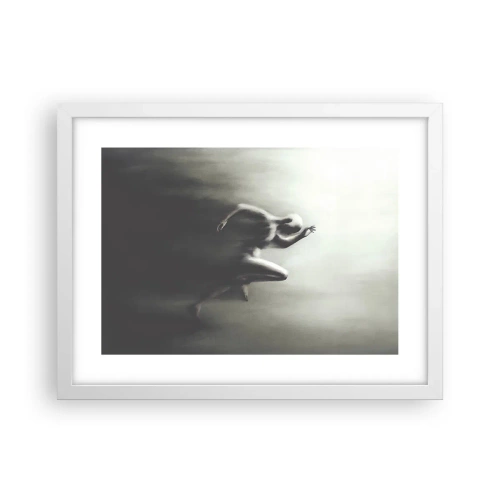 Póster en marco blanco - Imparable - 40x30 cm