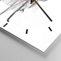 Esfera sin numeración, con rayas