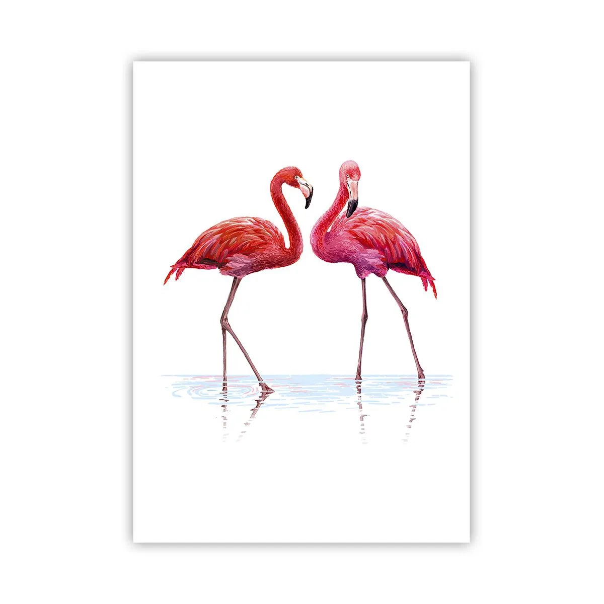 Póster - Cita rosada - 70x100 cm