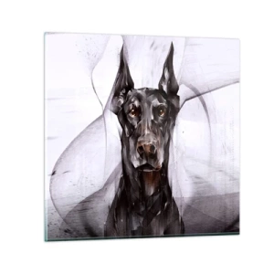Cuadro sobre vidrio - Impresiones sobre Vidrio - Nacido noble - 60x60 cm