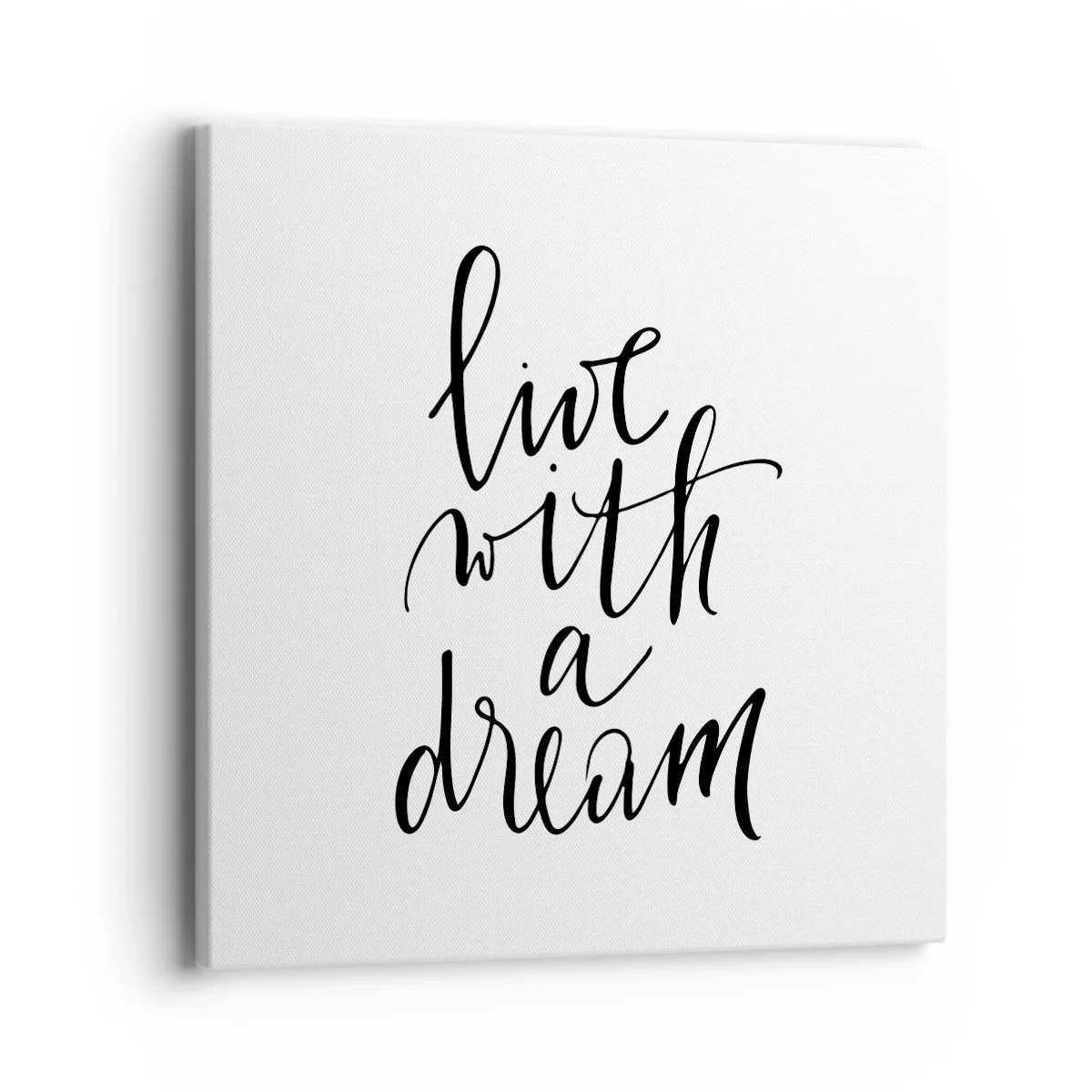 Cuadro sobre lienzo - Impresión de Imagen - Por supuesto - 40x40 cm