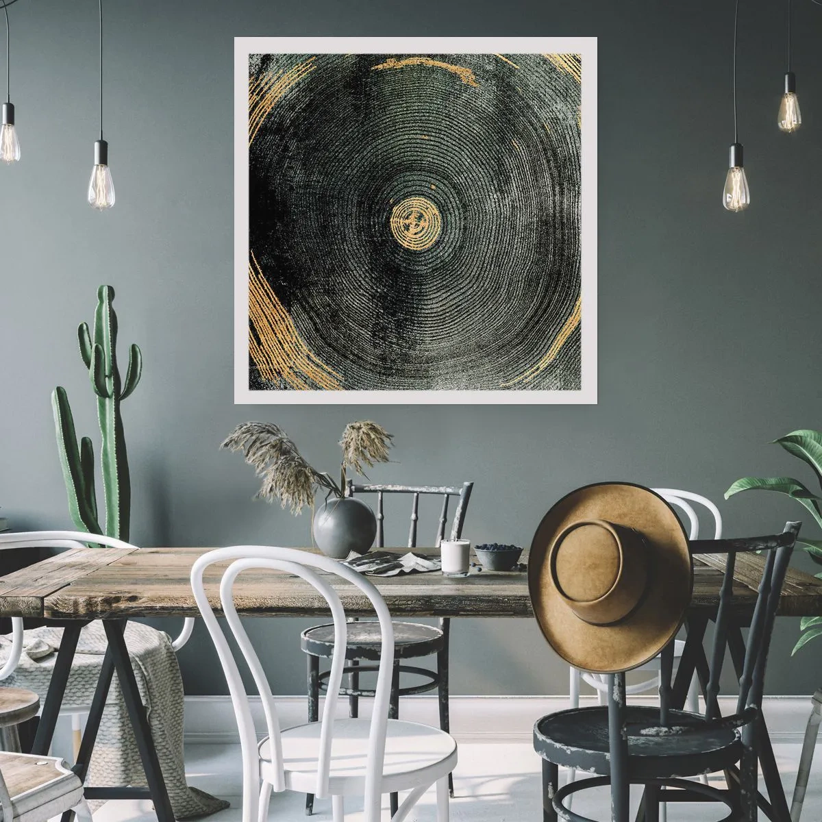 Póster - Cambio y perpetuidad - 40x40 cm