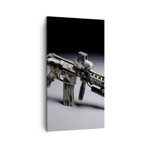 Cuadro sobre lienzo - Impresión de Imagen - Siempre amenazante - 45x80 cm