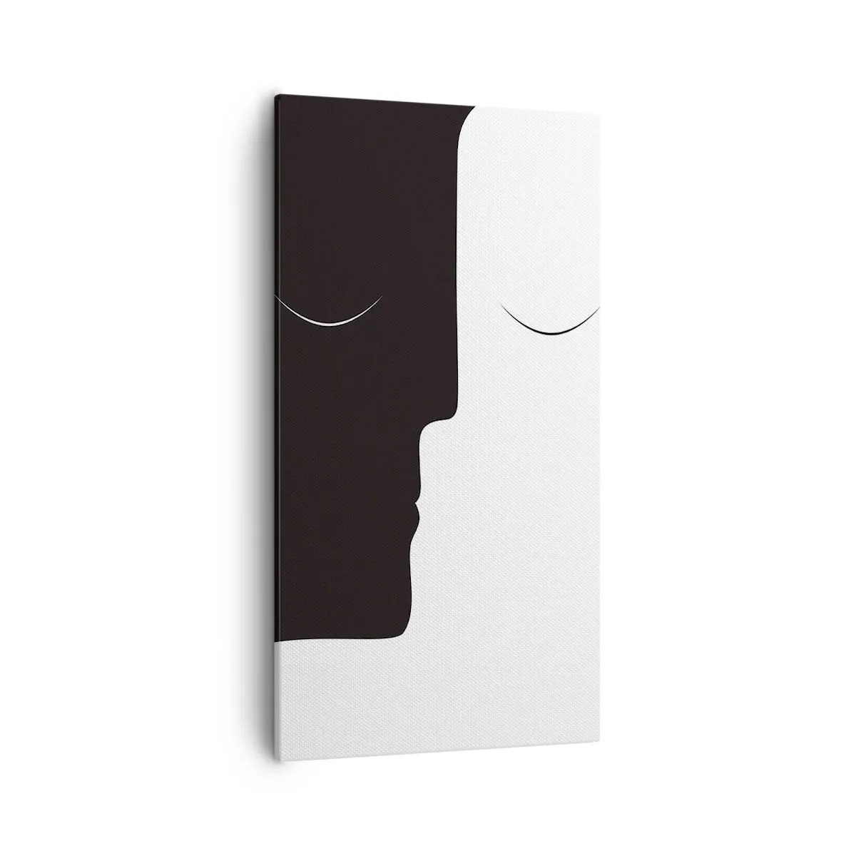 Cuadro sobre lienzo - Impresión de Imagen - Unidad de los opuestos - 55x100 cm