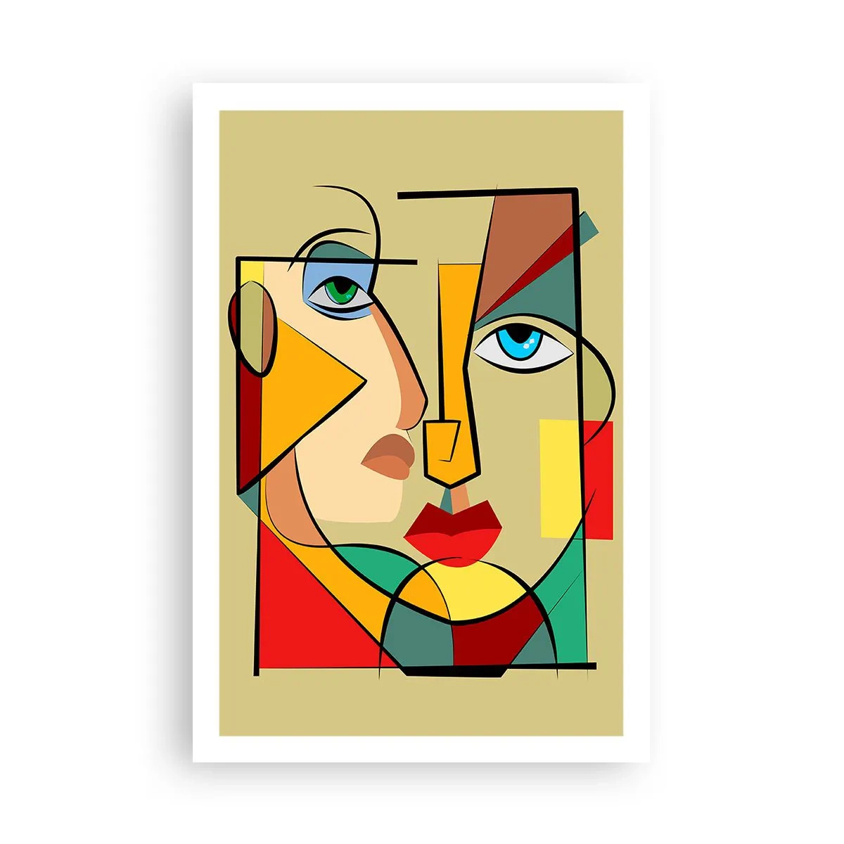 Póster - Una pareja emparejada - 61x91 cm