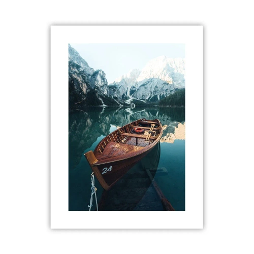 Póster - Como pintado en cristal - 30x40 cm