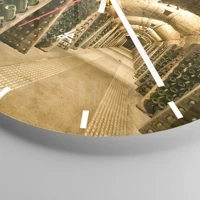 Esfera sin numeración, con rayas