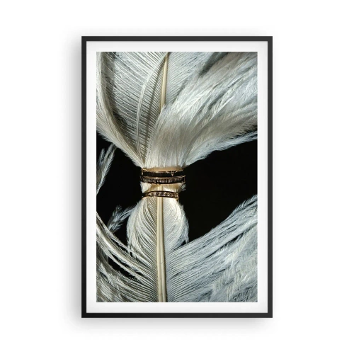 Póster en marco negro - ...y no te dejaré.... - 61x91 cm