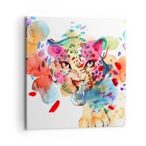 Cuadro sobre lienzo - Impresión de Imagen - La bella y la bestia - 60x60 cm