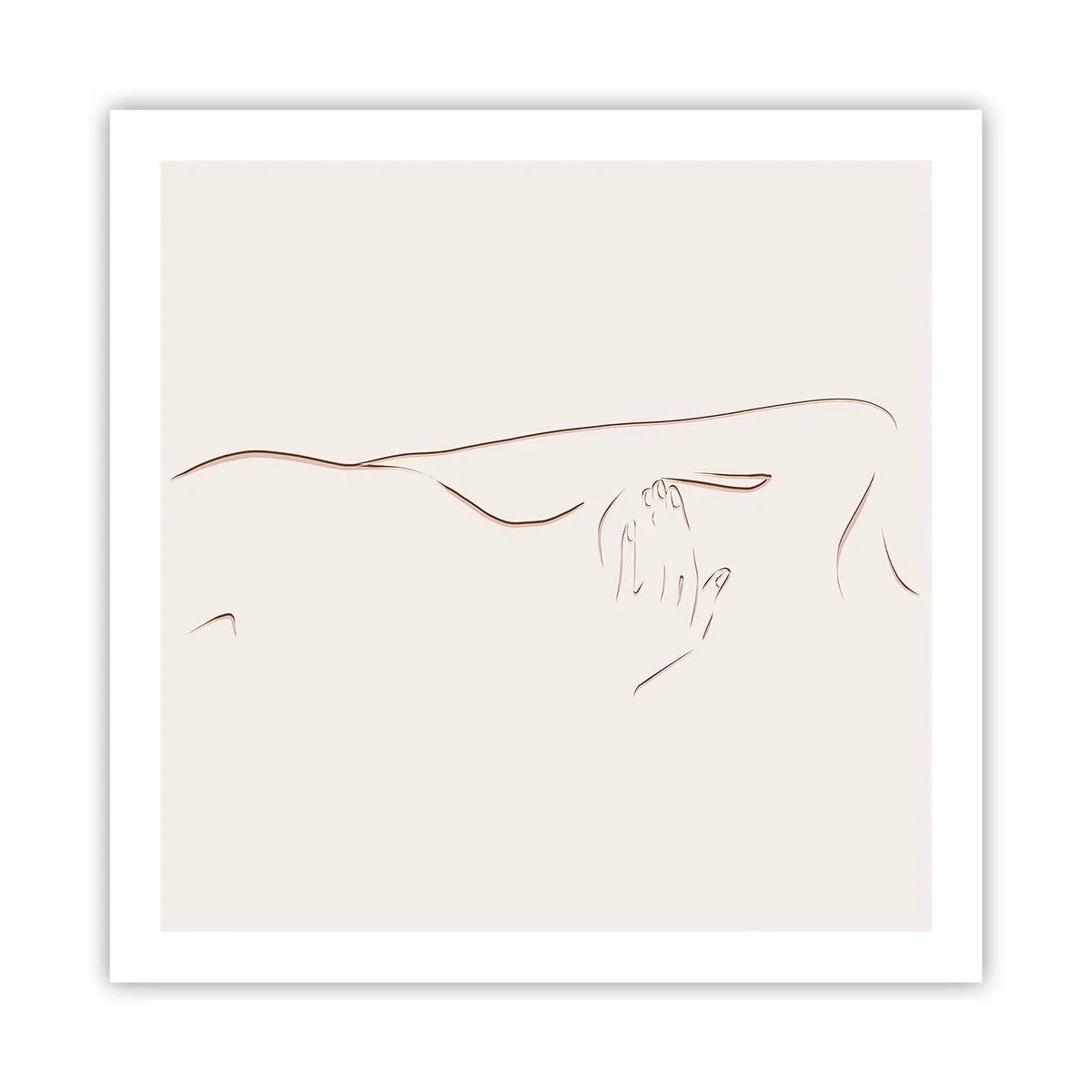 Póster - La forma del deseo - 60x60 cm