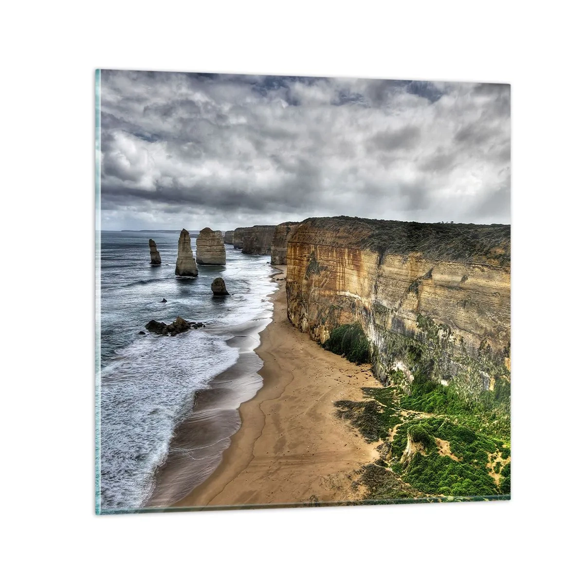 Cuadro sobre vidrio - Impresiones sobre Vidrio - Belleza en bruto - 60x60 cm