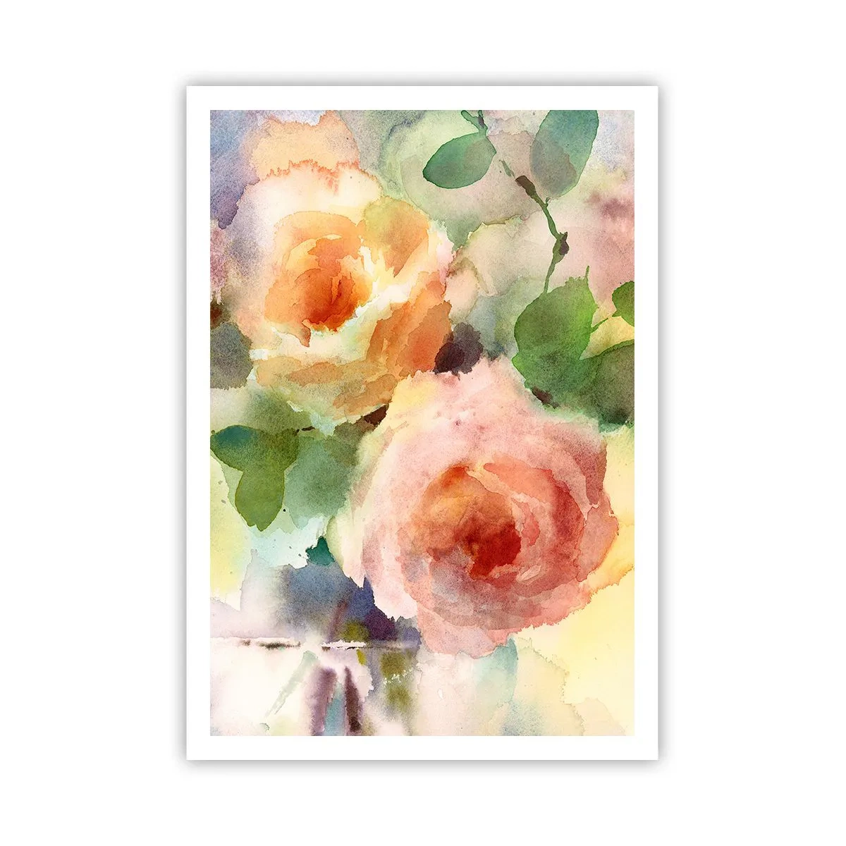 Póster - Delicado como una acuarela - 70x100 cm