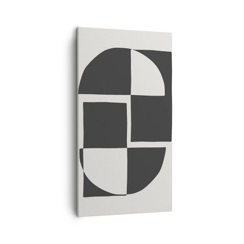 Cuadro sobre lienzo - Impresión de Imagen - Antítesis - síntesis - 45x80 cm