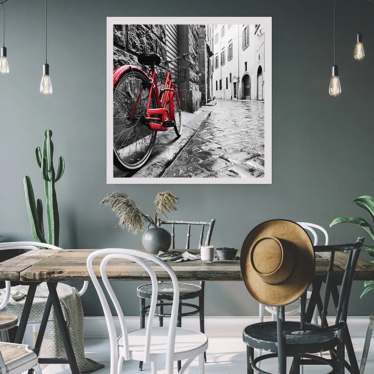 Póster - La verdadera belleza no envejece - 40x40 cm