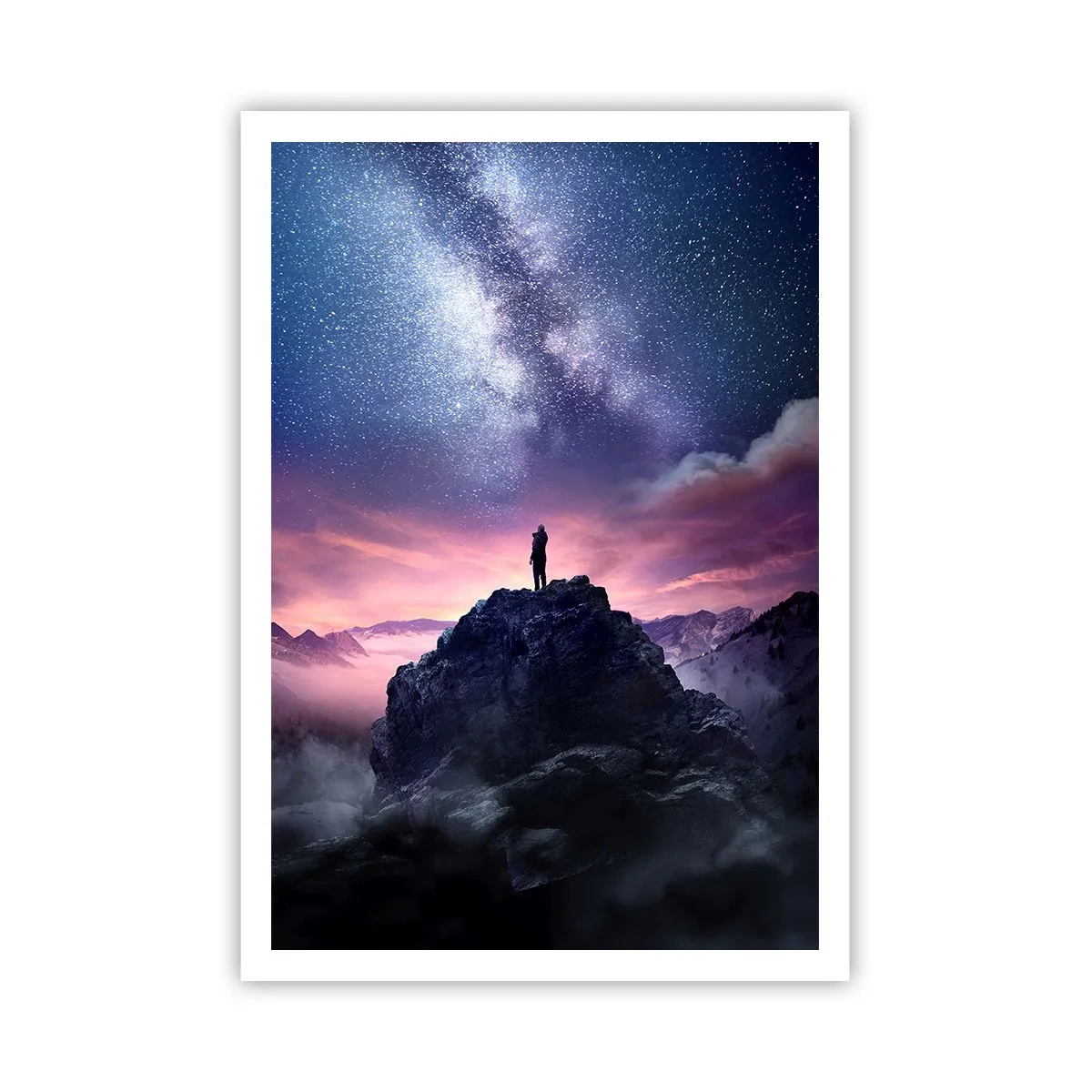 Póster - Y sintió la vida - 70x100 cm