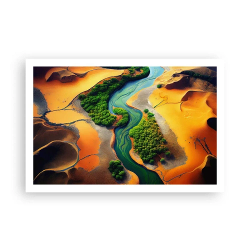 Póster - Río que da vida - 91x61 cm