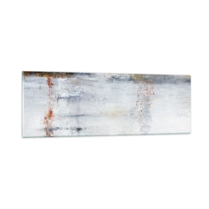 Cuadro sobre vidrio - Impresiones sobre Vidrio - Tras una cortina de aire - 90x30 cm