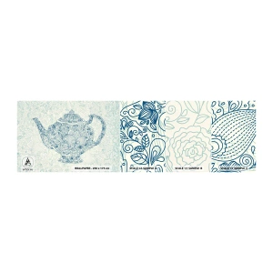 Muestra De Fotomural Standard Eco - El encanto del té - Lanzador, Té, Cocina - 100x30 cm