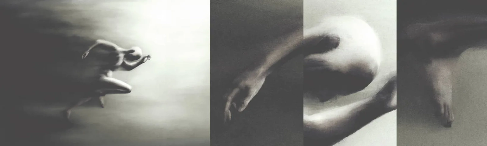 Muestra De Fotomural Standard Eco - Imparable - Deporte, Correr, Oscuridad - 100x30 cm